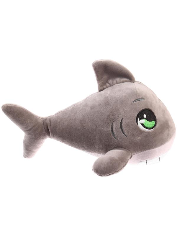 Мягкая игрушка «Акула», цвет серый