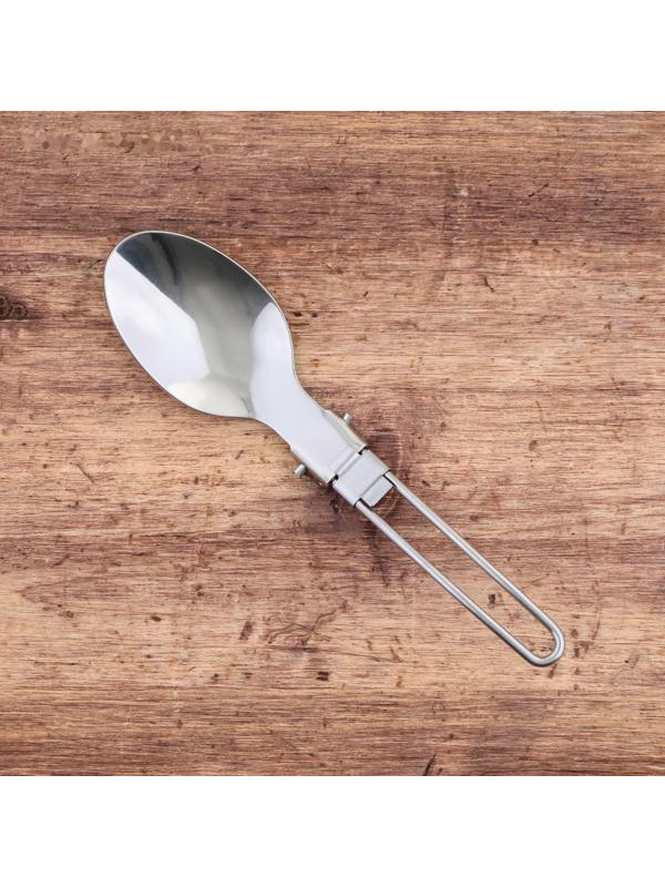 Набор складных приборов «Когда клюет», вилка, ложка, нож