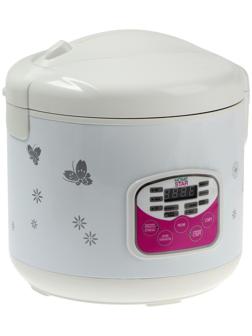 Мультиварка HOMESTAR HS-2022, 900 Вт, 5 л, 10 программ, антипригарное покрытие, белая