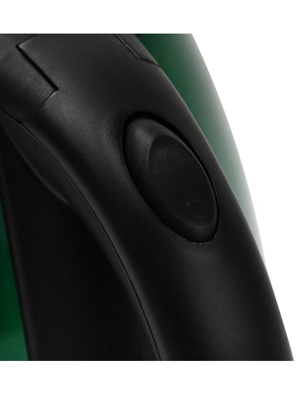 Чайник электрический МАТРЁНА MA-002, металл, 1.8 л, 1500 Вт, зелёно-чёрный