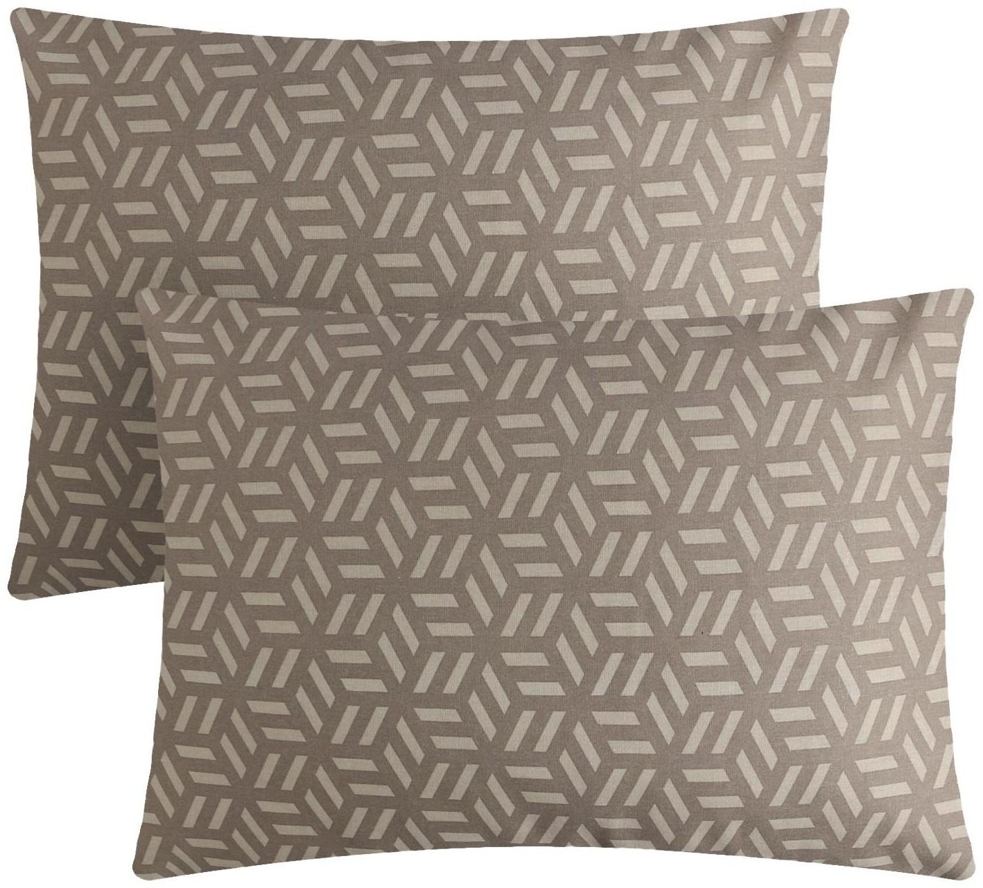 Комплект наволочек Этель Cubo 50х70 см - 2 шт, 100% хлопок, бязь