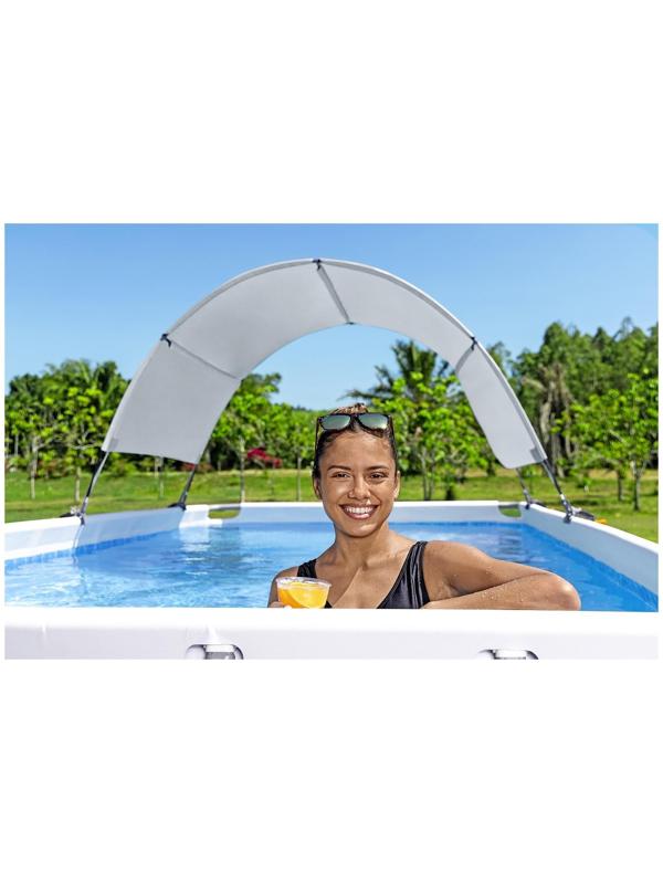 Навес для каркасного бассейна шириной бортов 210-340 см 58746