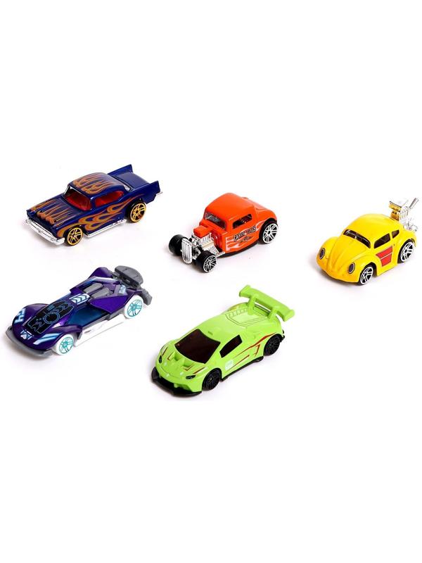 Набор металлических машин Hot Car, 5 шт.