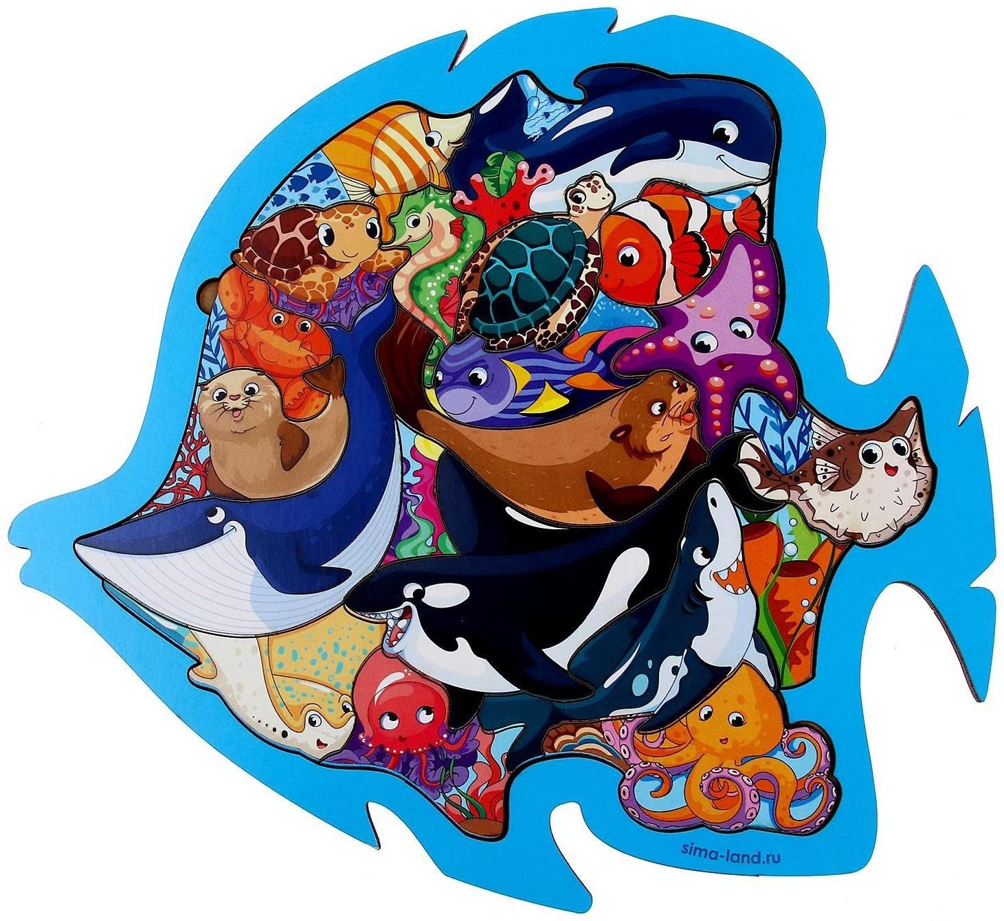 Вкладыш «Морские друзья»