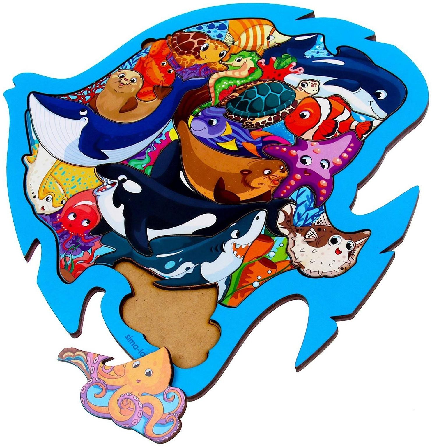 Вкладыш «Морские друзья»