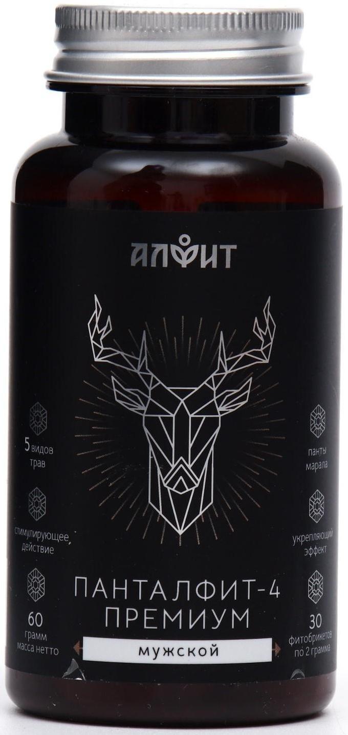 Панталфит-4 Премиум, мужской, 30 брикетов по 2 гр.