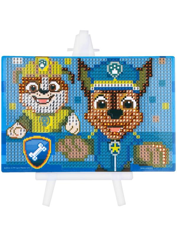 Алмазная мозаика для детей Paw Patrol 