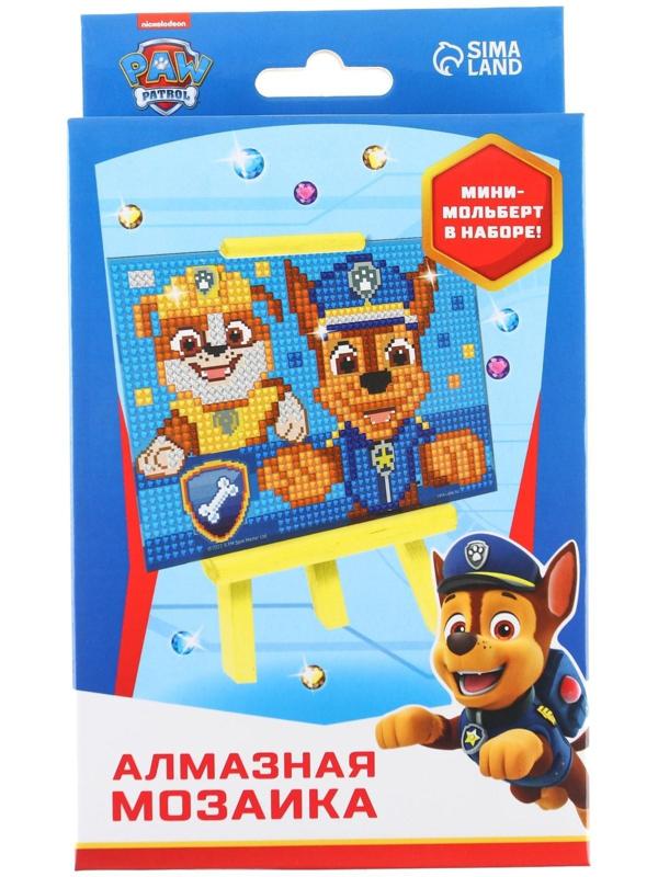 Алмазная мозаика для детей Paw Patrol 