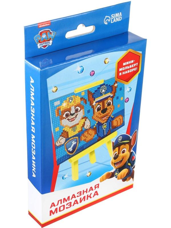 Алмазная мозаика для детей Paw Patrol 