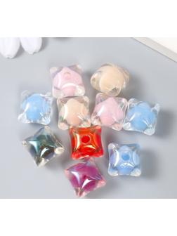 Бусина акрил с несквозным отверстием 