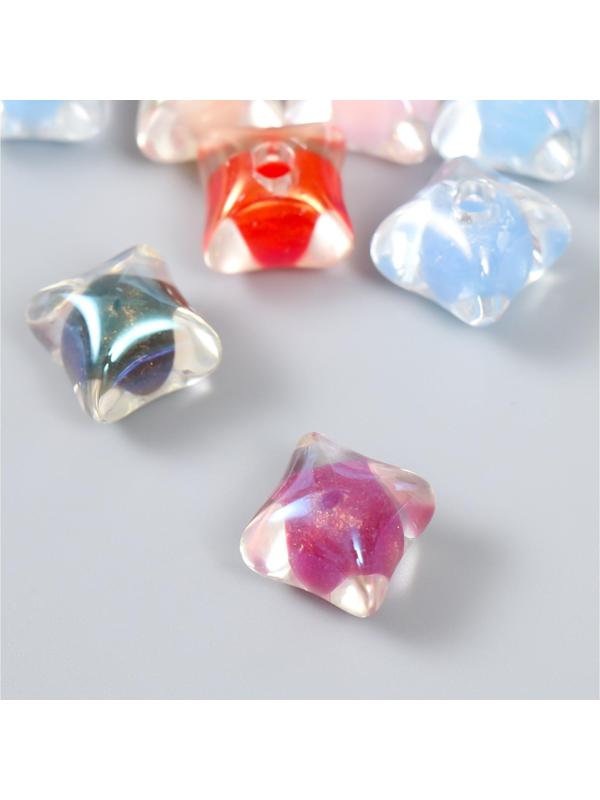 Бусина акрил с несквозным отверстием 