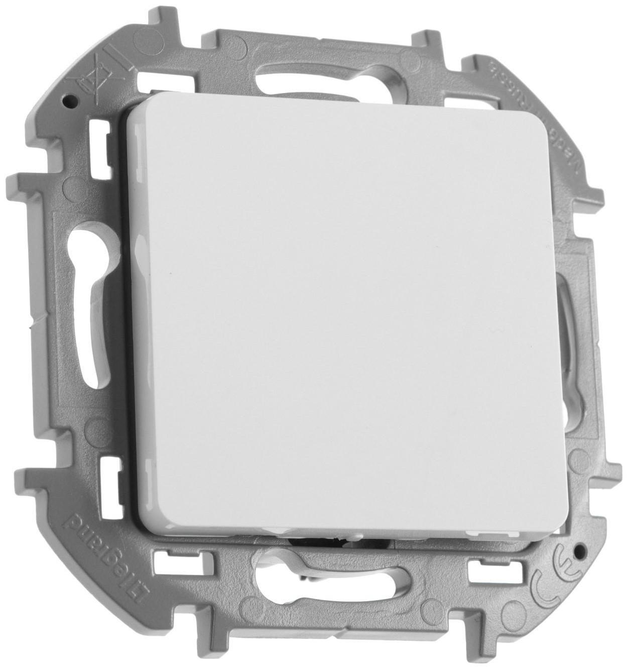 Переключатель Legrand INSPIRIA, 1-кл, 10 AX, 250 В, Белый