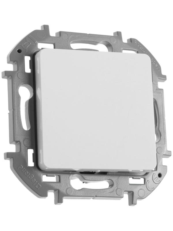 Переключатель Legrand INSPIRIA, 1-кл, 10 AX, 250 В, Белый