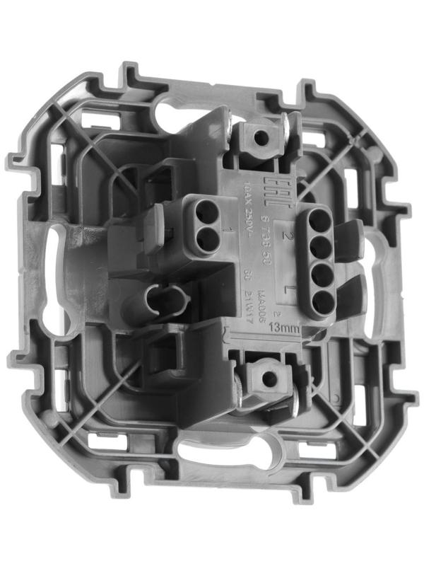 Переключатель Legrand INSPIRIA, 1-кл, 10 AX, 250 В, Белый