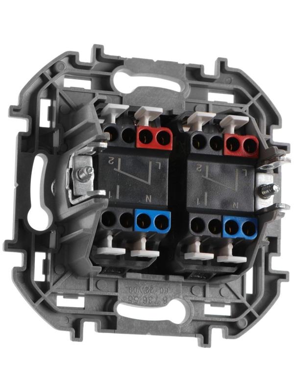 Переключатель Legrand INSPIRIA, 2-кл, 10 AX, 250 В, Белый