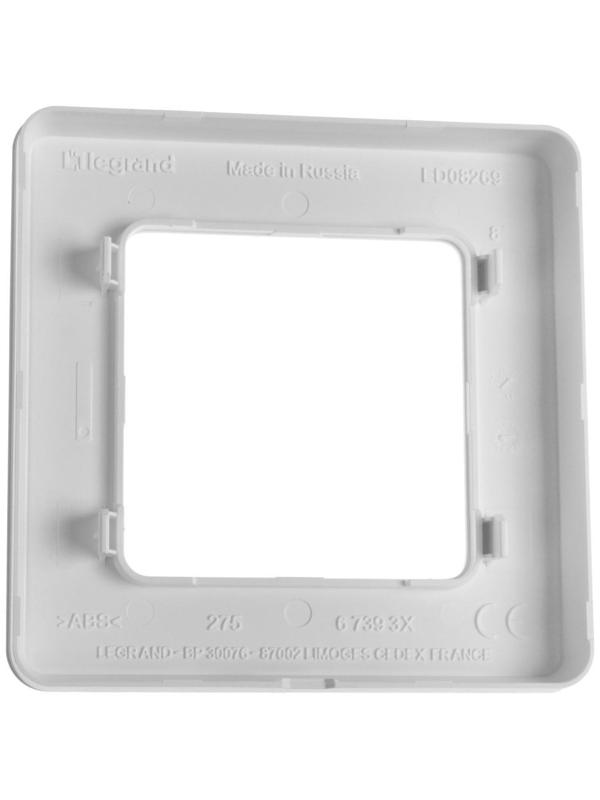 Рамка Legrand INSPIRIA, 1 пост, Белый