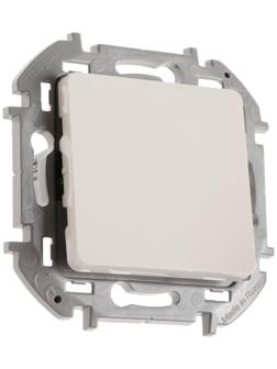 Переключатель Legrand INSPIRIA, одноклавишный, 10 AX, 250 В, Слоновая кость