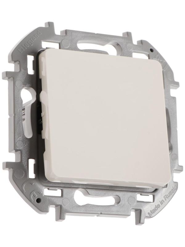 Переключатель Legrand INSPIRIA, одноклавишный, 10 AX, 250 В, Слоновая кость