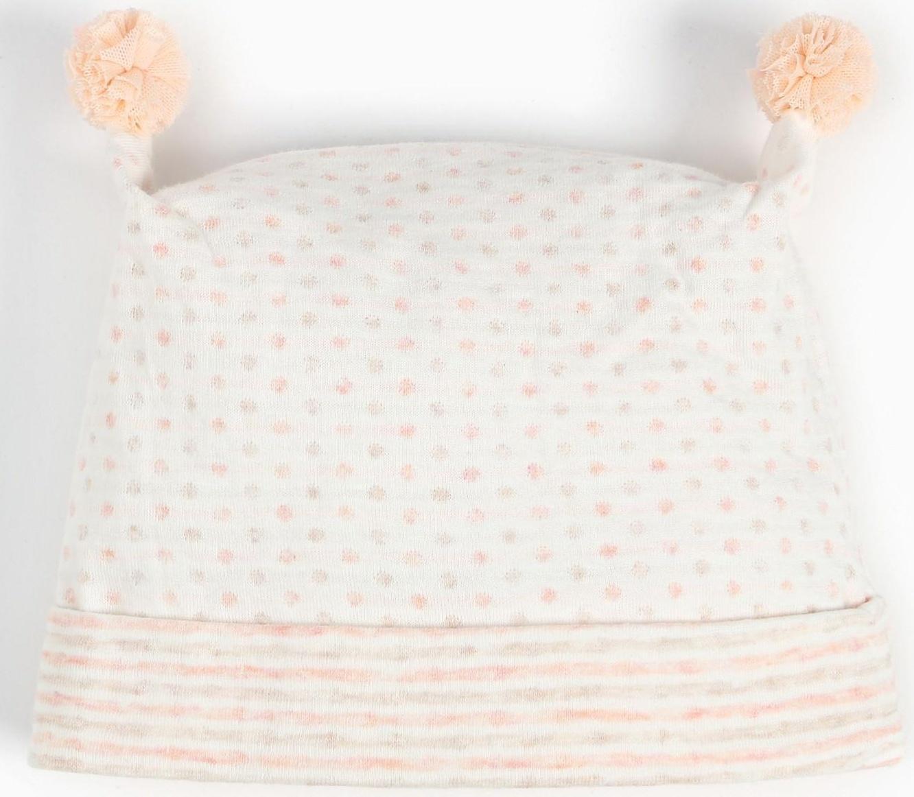 Шапочка для девочки, цвет светло-розовый, размер 40-42