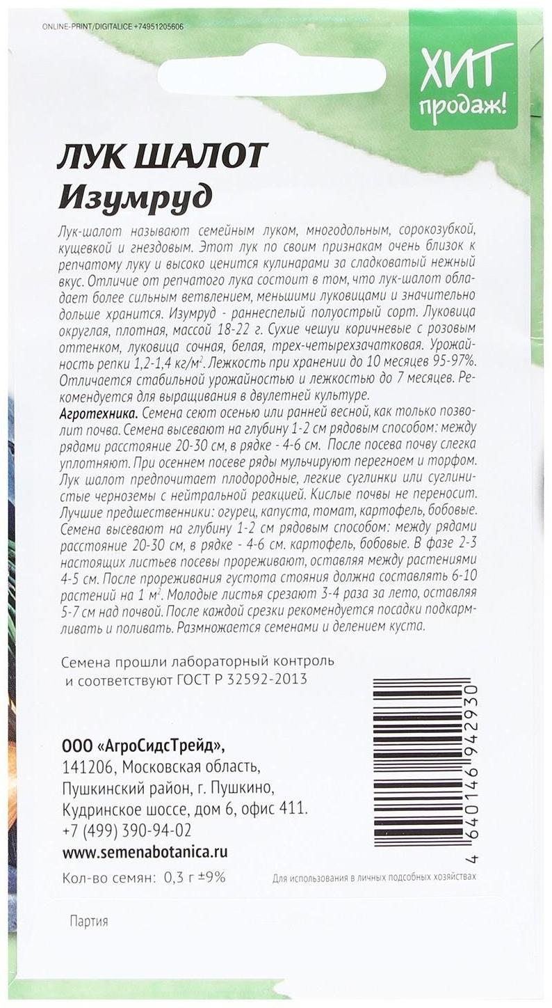 Семена Лук репчатый 