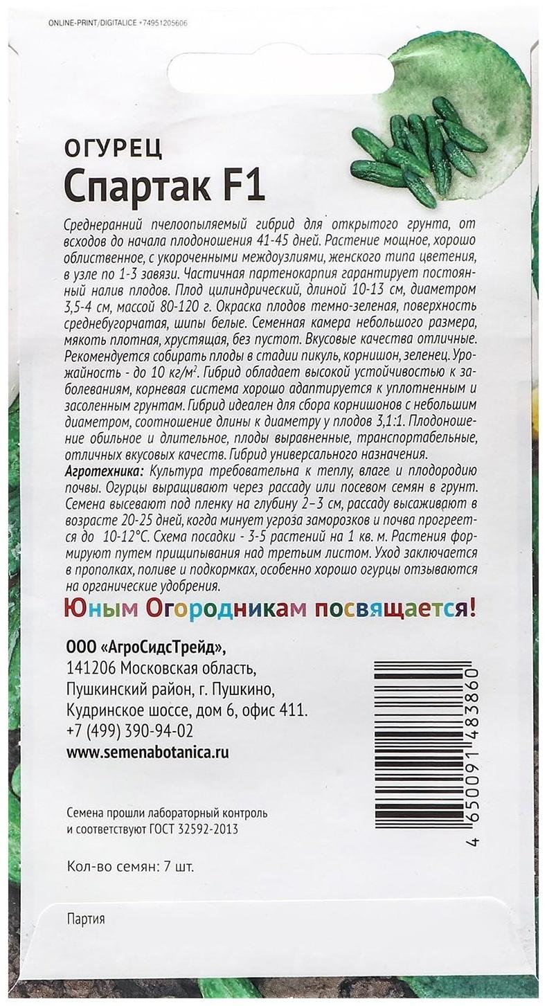 Семена Огурец 