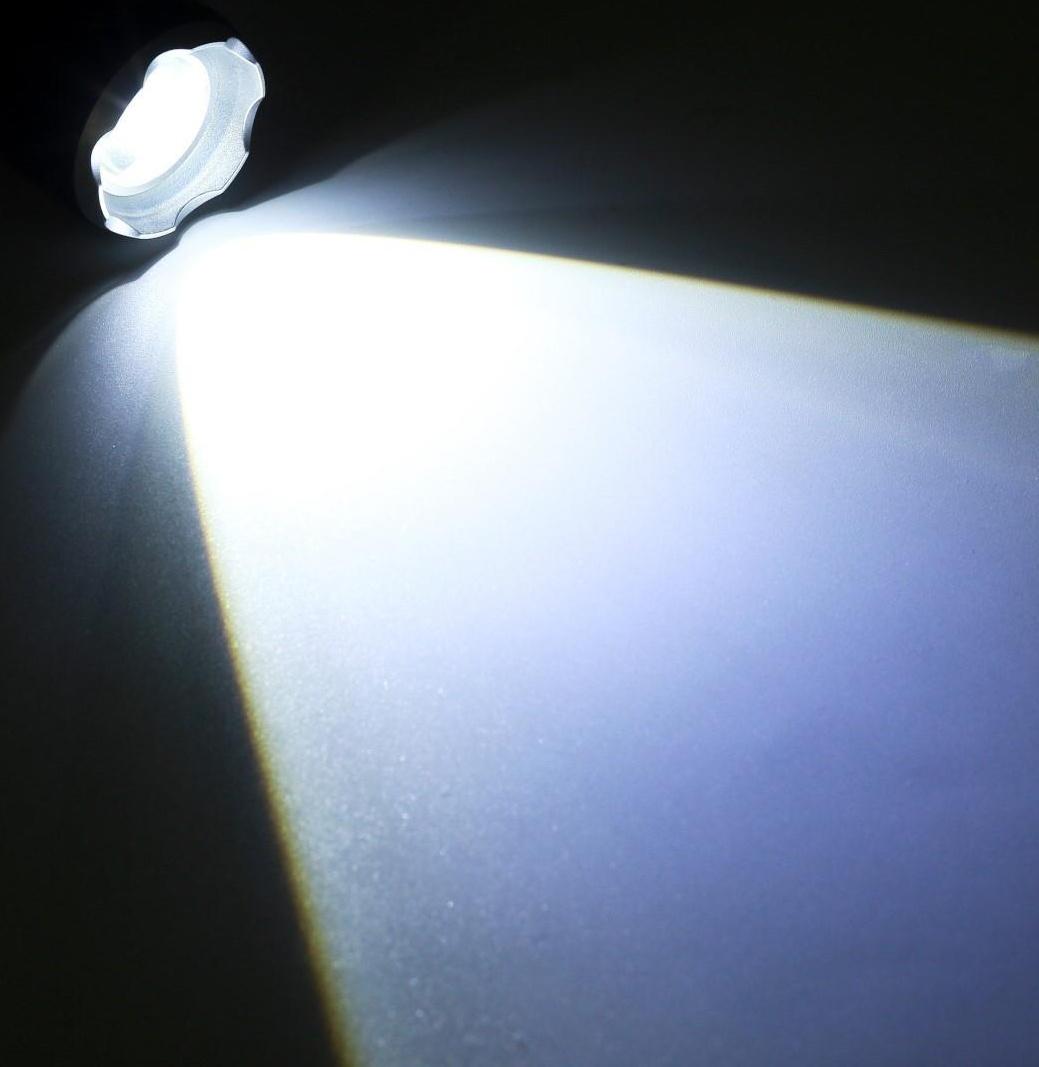 Фонарь ручной аккумуляторный, 5 Вт, 400 мАч, XPE, COB, zoom, 4 режима, Type-C