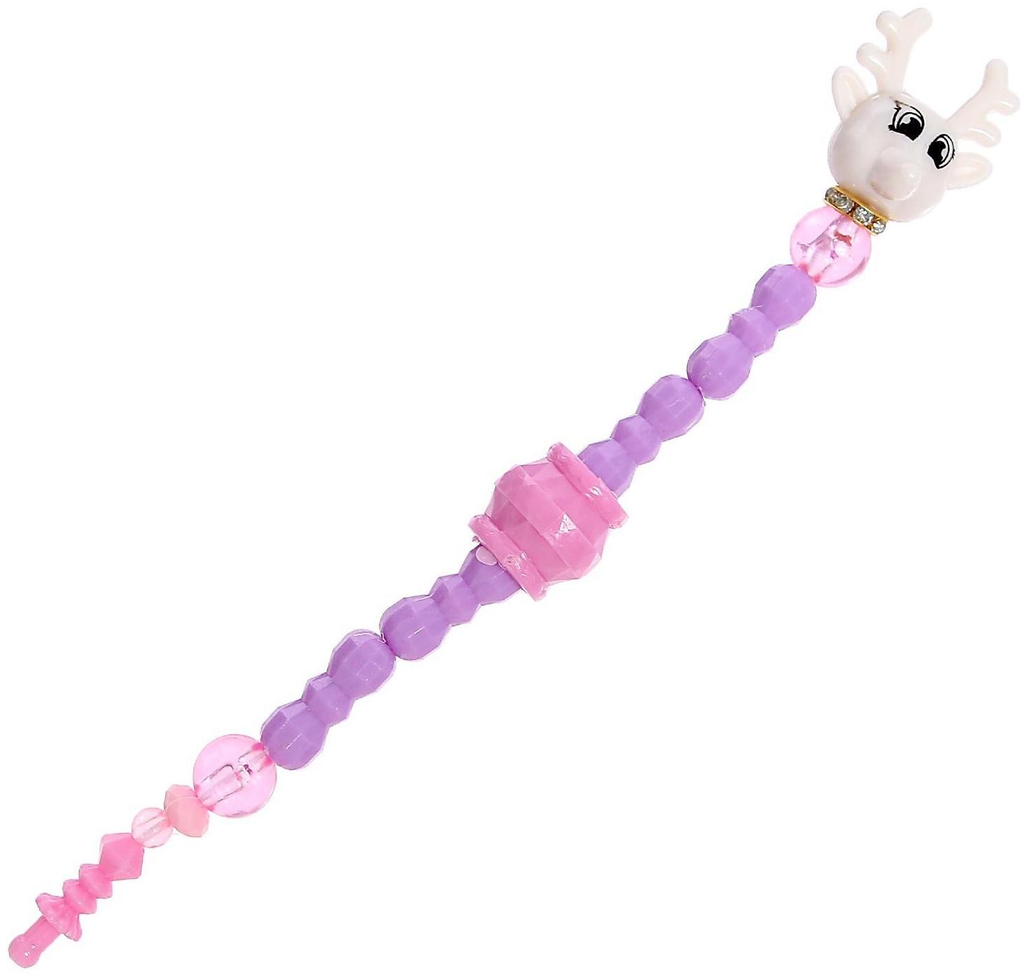 Игрушка-браслет «Фанни петс» с наклейками, олененок