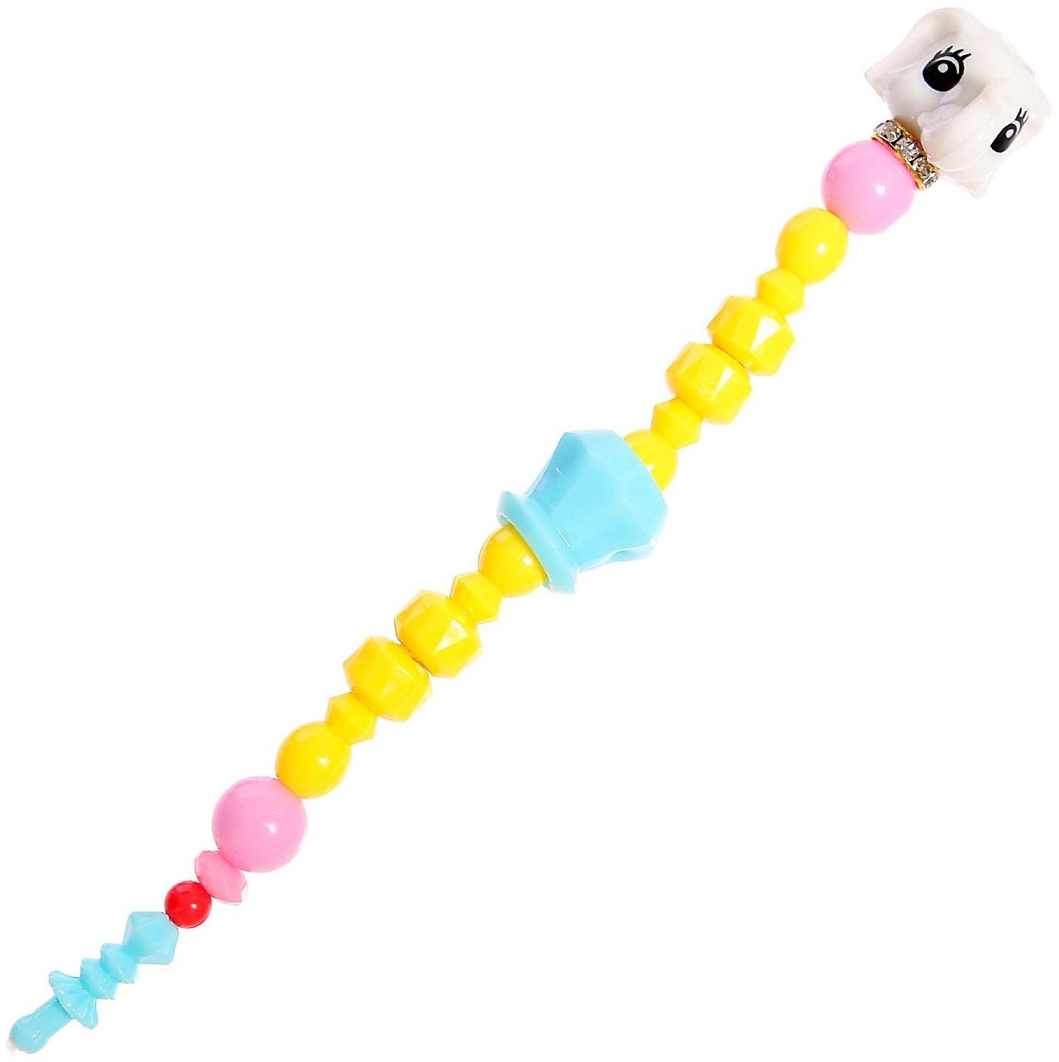 Игрушка-браслет «Фанни петс» с наклейками, слоник