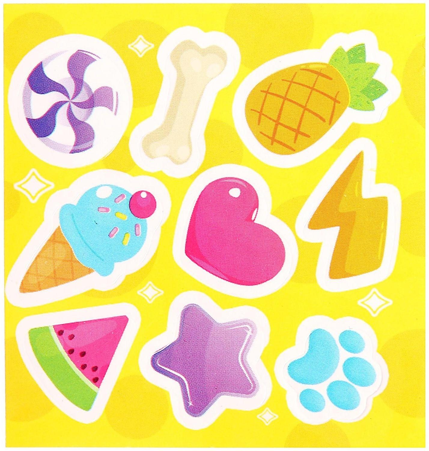 Игрушка-браслет «Фанни петс» с наклейками, слоник