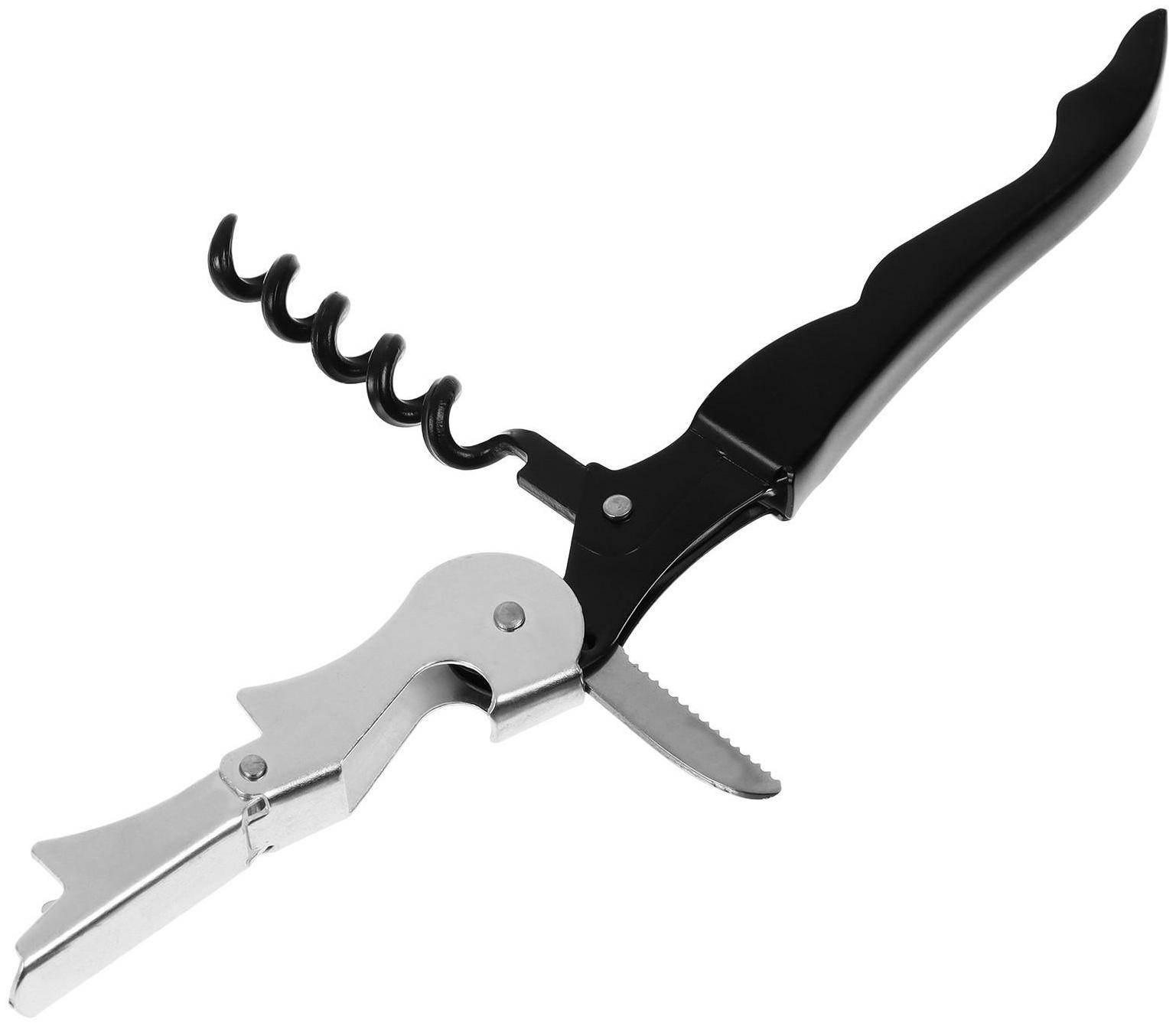 Набор для пикника , нержавеющая сталь (3 ножа,2 вилки,2 ложки,2 тарелки, открывашка)