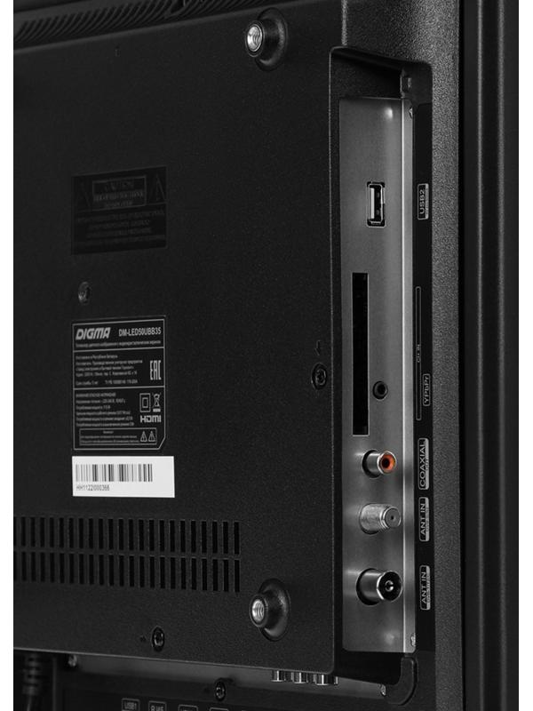 Телевизор Digma DM-LED50UBB35, 50