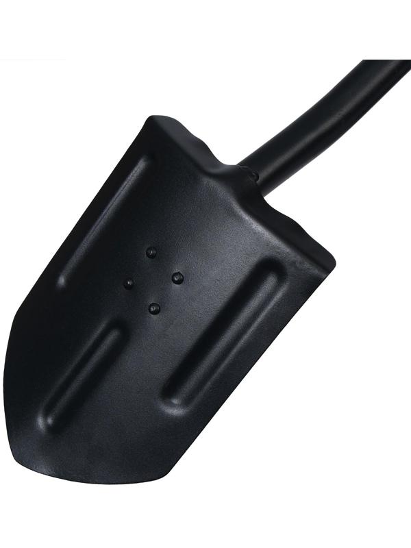 Лопата автомобильная, складной черенок, с ручкой, в чехле