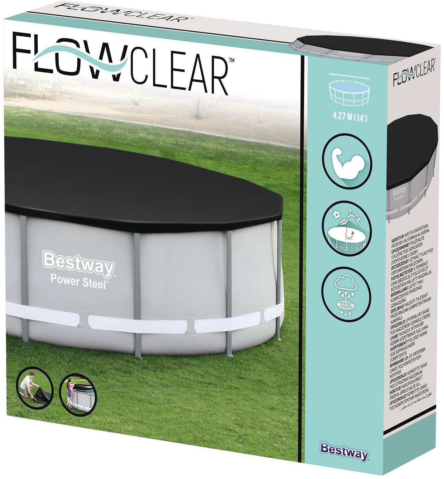 Тент для каркасных бассейнов 427 см 58248