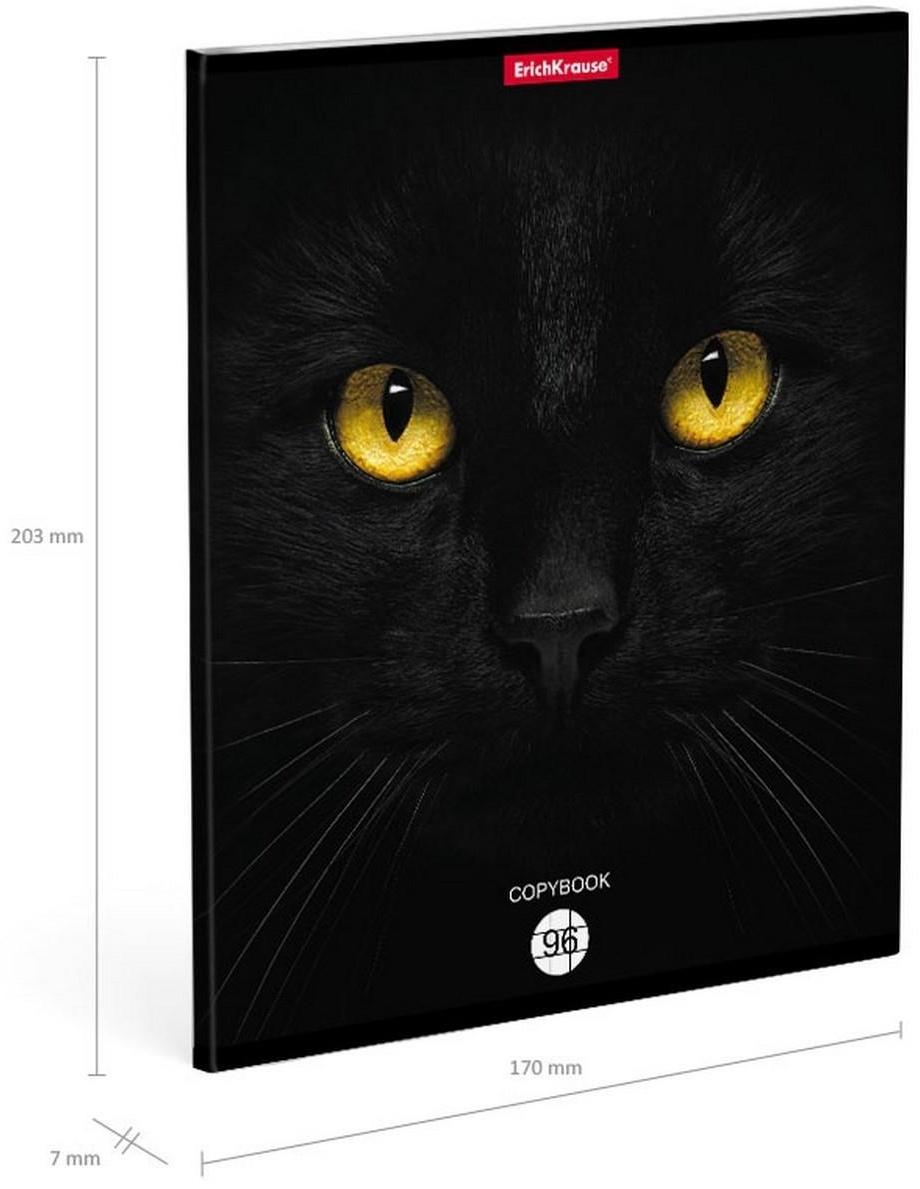 Тетрадь 96л кл ErichKrause Cats, матовая ламинация / Микс 1 шт.