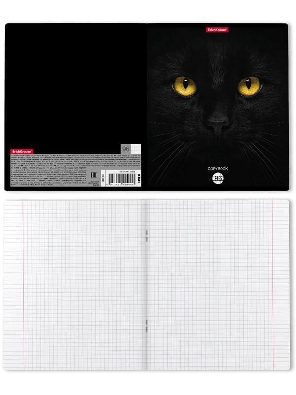 Тетрадь 96л кл ErichKrause Cats, матовая ламинация / Микс 1 шт.