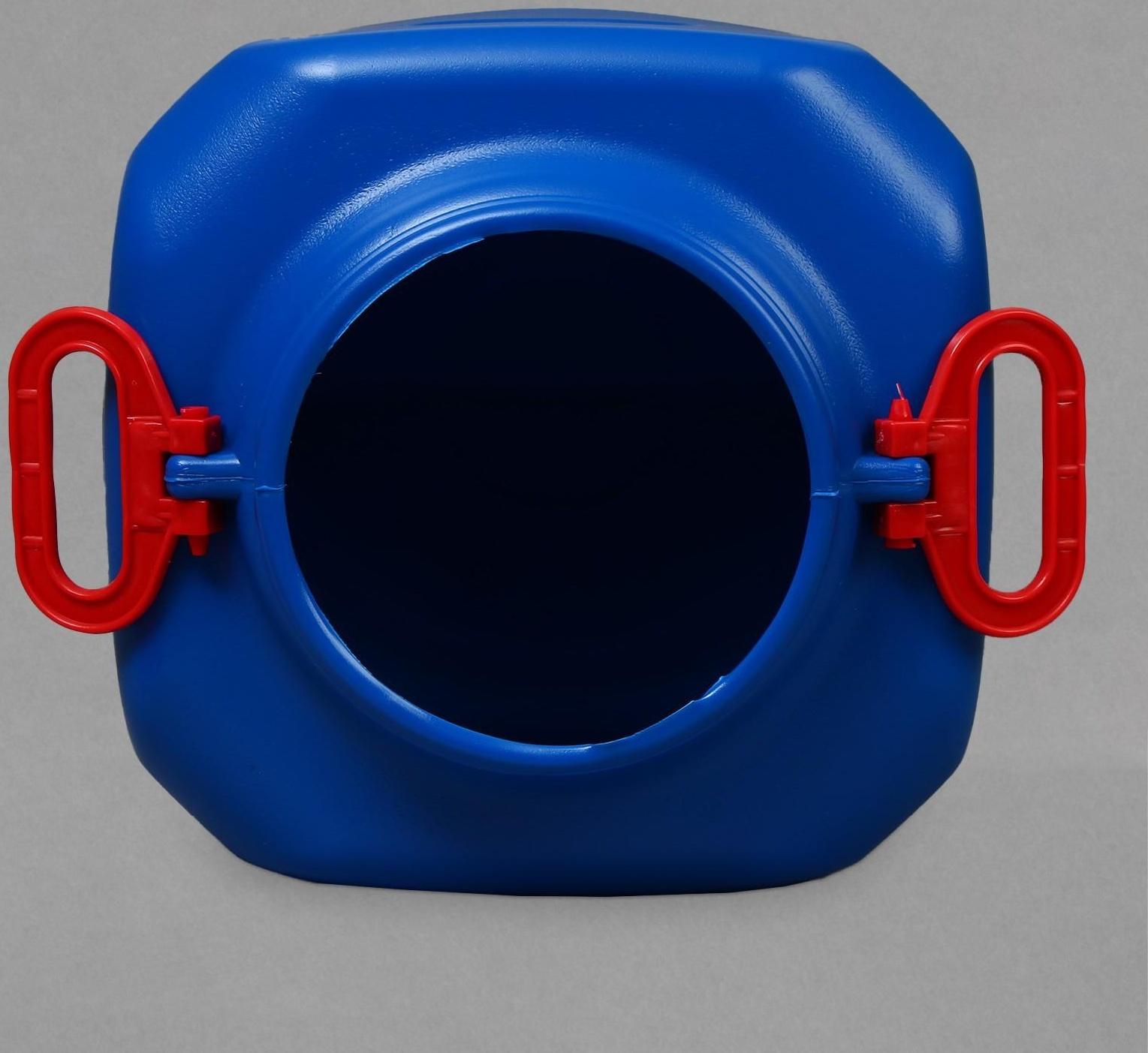 Фляга-бочка пищевая, 40 л, горловина 19,5 см, синяя