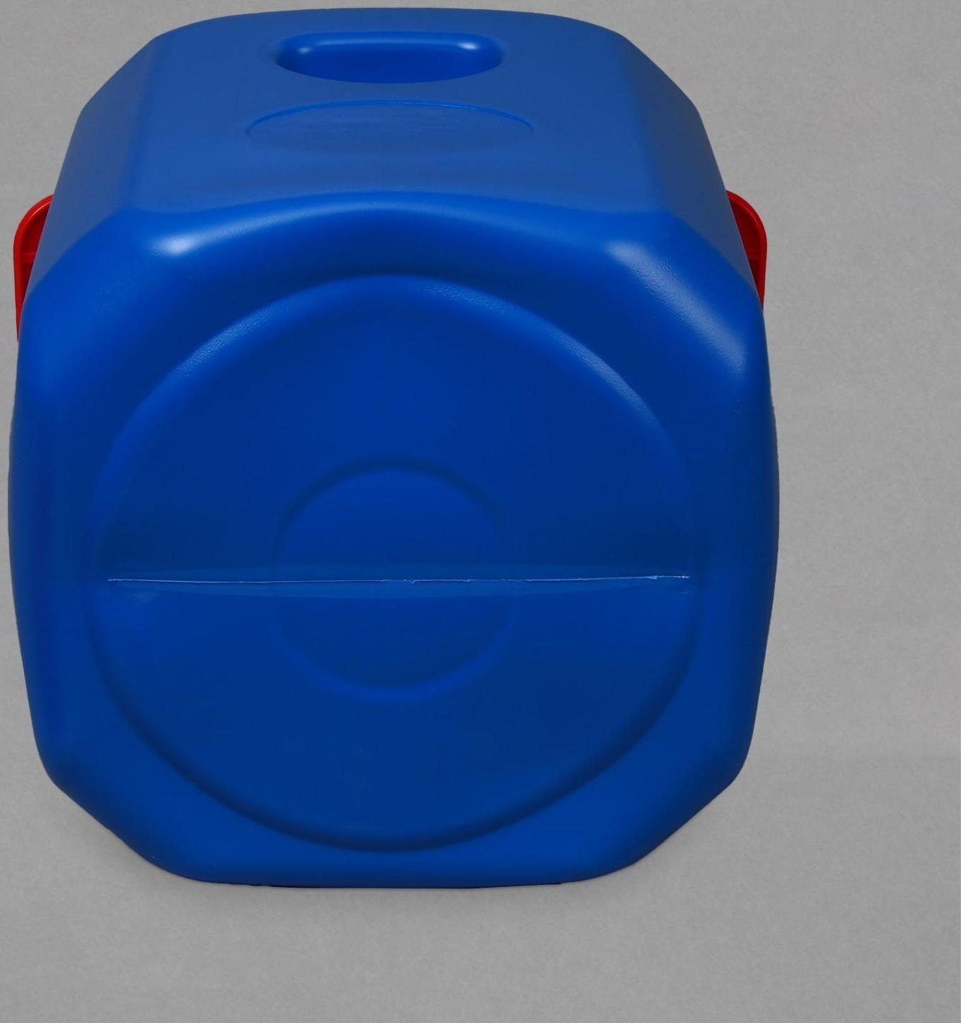 Фляга-бочка пищевая, 40 л, горловина 19,5 см, синяя