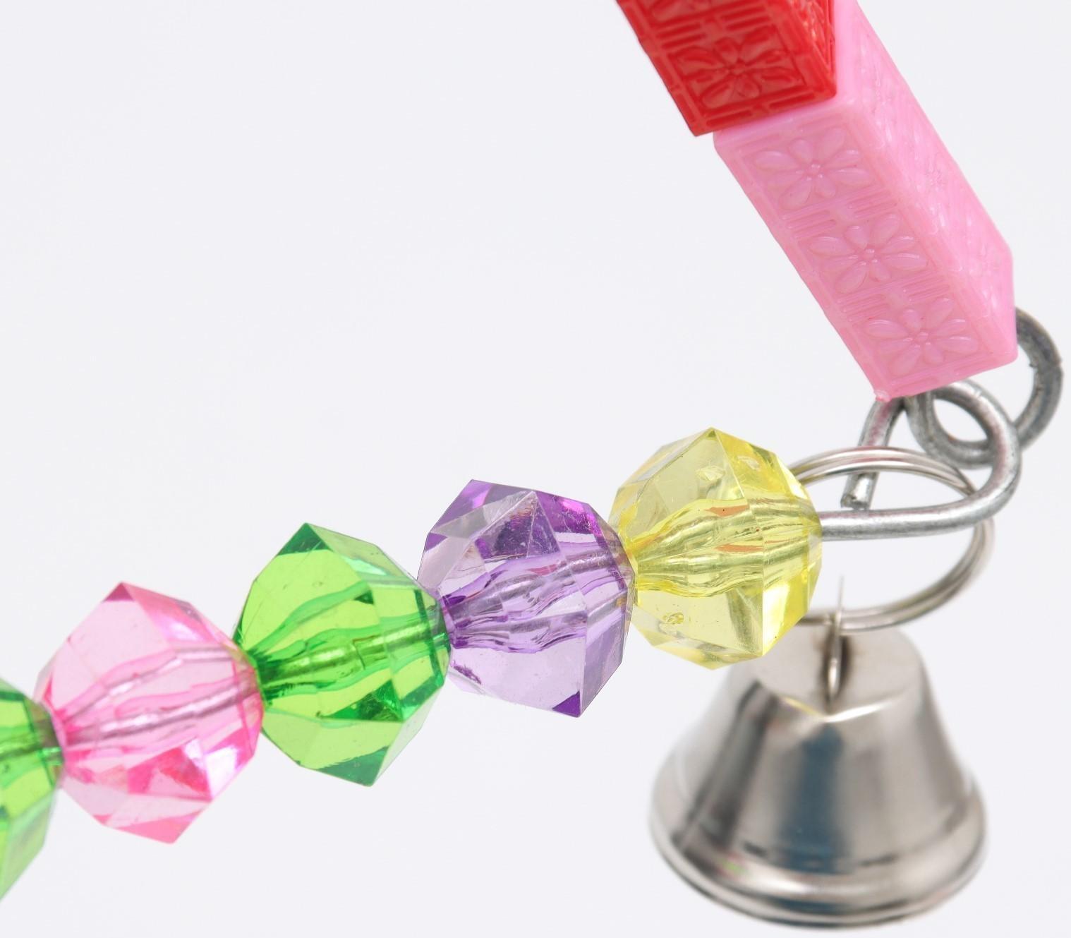 Качели для птиц, 20 х 16 см, микс цветов