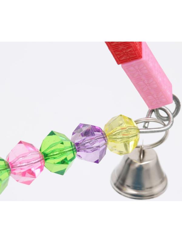 Качели для птиц, 20 х 16 см, микс цветов