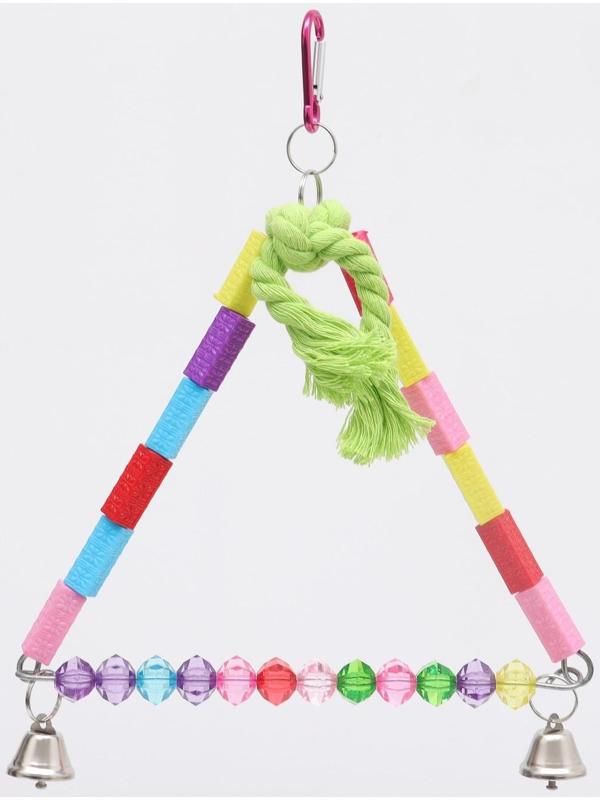 Качели для птиц, 20 х 16 см, микс цветов