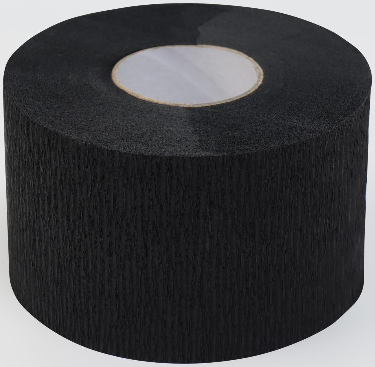 Воротнички бумажные, 85 шт в рулоне, цвет чёрный