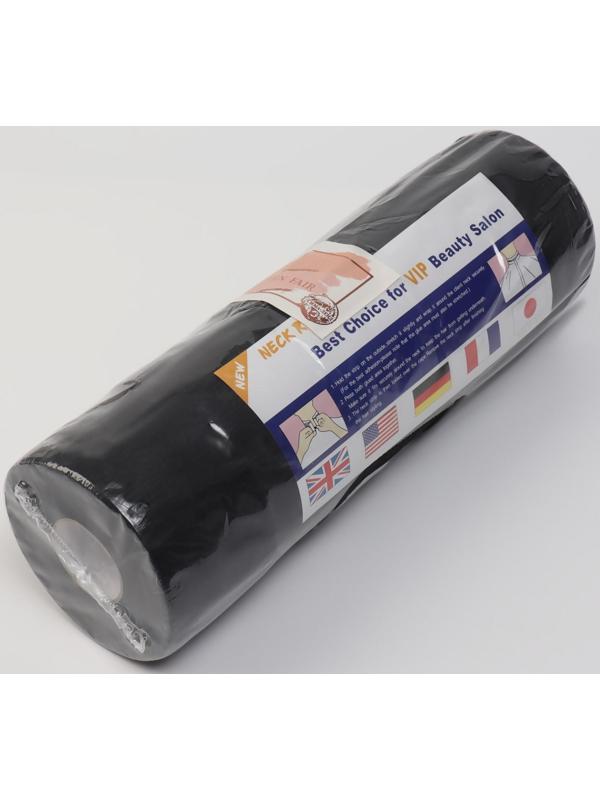 Воротнички бумажные, 85 шт в рулоне, цвет чёрный