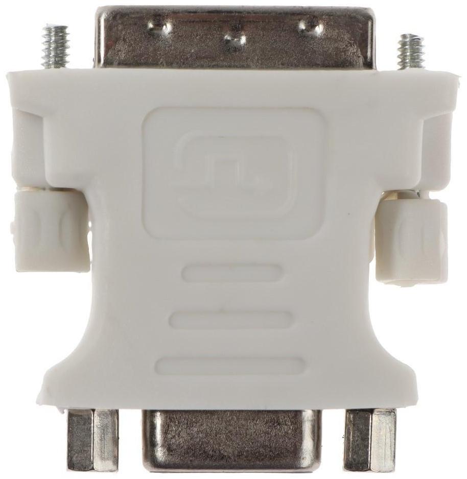 Переходник LuazON DVI (M) - VGA (F) PL-007, 24+5, белый