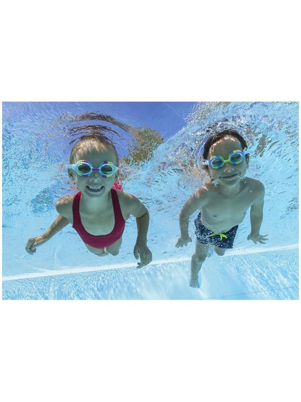 Очки для плавания Summer Swirl Goggles, цвета микс 21099