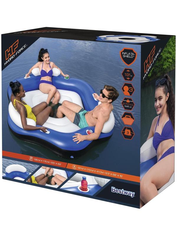 Плот надувной 199 х 176 см 43111