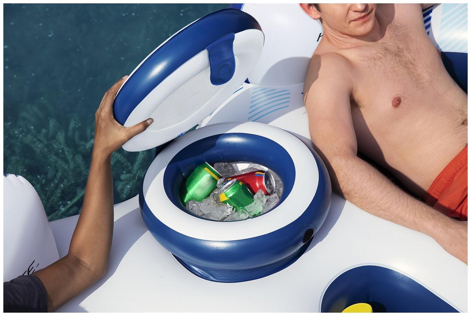 Шезлонг для плавания, двойной 251 х 132 см 43113