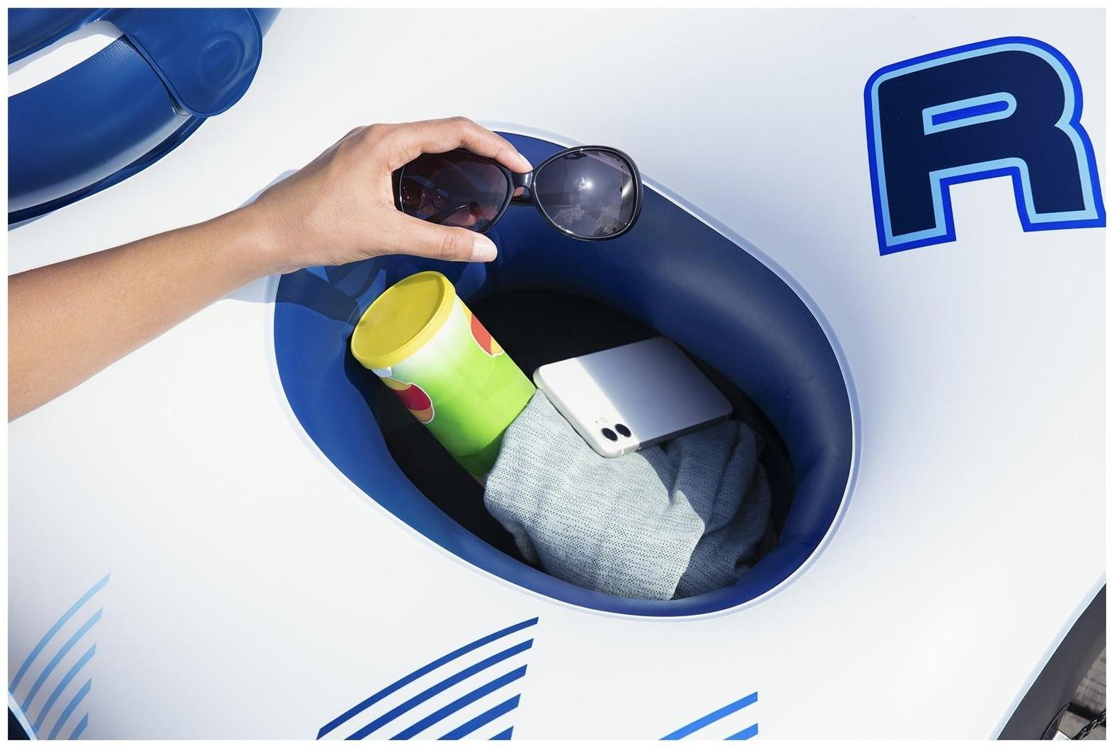 Шезлонг для плавания, двойной 251 х 132 см 43113