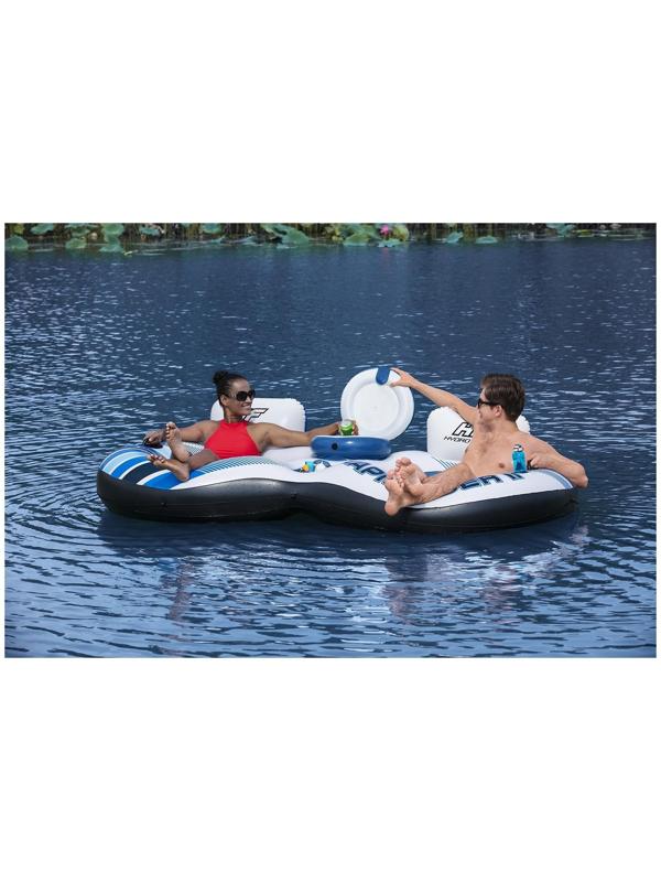 Шезлонг для плавания, двойной 251 х 132 см 43113