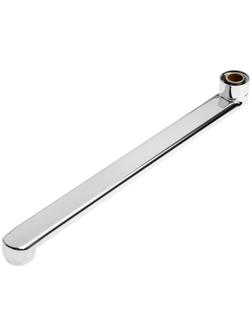 Излив для смесителя ZEIN, прямой, нержавеющая сталь, 30 см, аэратор пластик