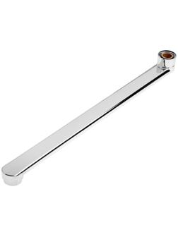 Излив для смесителя ZEIN, прямой, нержавеющая сталь, 35 см, аэратор пластик